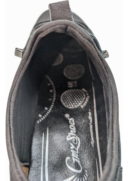 Çiğdem Kundura Gmz 818 Lastik Bağlı Erkek Ortopedik Ayakkabı - Siyah - 41 fırsatları