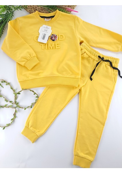 Kız Erkek Çocuk Unisex Eşofman Takımı Bel Paça Lastikli Cepli Premium Kalite