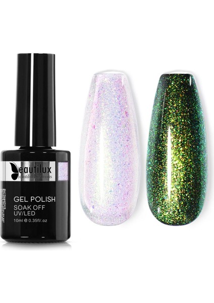 Kalıcı Oje Nail Gel Glitter Color - Unicorn Au-01