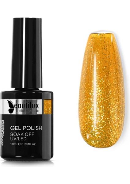 Kalıcı Oje Mermaid Shimmer Glitter B-147