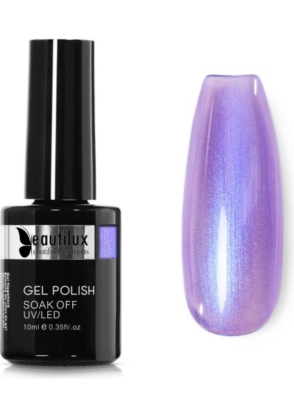 Kalıcı Oje Mermaid Shimmer Glitter B-132