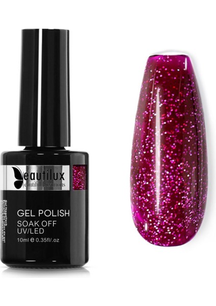 Kalıcı Oje Mermaid Shimmer Glitter B-152