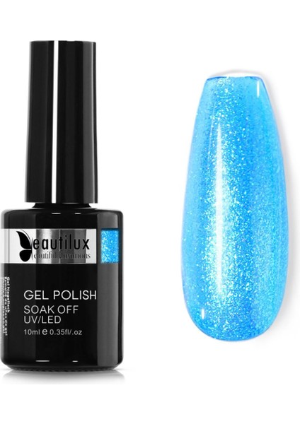 Kalıcı Oje Mermaid Shimmer Glitter B-148