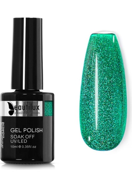 Kalıcı Oje Mermaid Shimmer Glitter B-157
