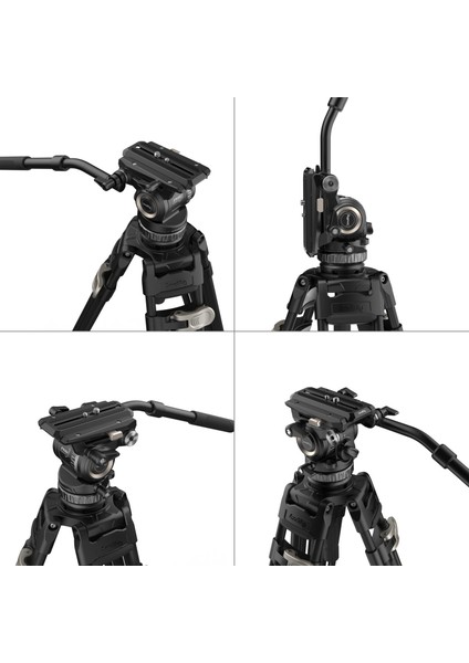 4465 Ad Pro8 Freeblazer Karbon Fiber Video Tripod 24 Film modelleri