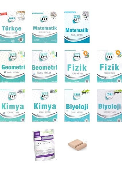 TYT-AYT Sayısal Soru Bankası Türkçe - Matematik – Geometri - Fizik – Kimya - Biyoloji - TYT Deneme