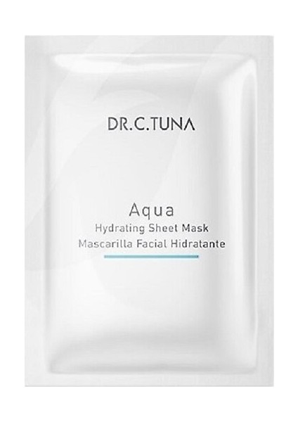 Dr. C. Tuna Aqua Nemlendirici & Canlandırıcı Kağıt Maske 28 gr