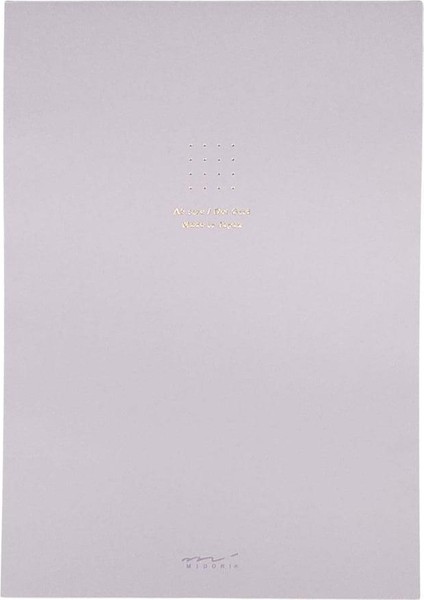 A5 Dotted Notepad 60 Sheets Purple