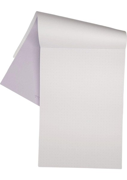 A5 Dotted Notepad 60 Sheets Purple
