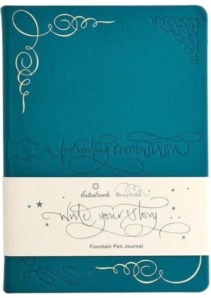 ''write Your Story'' Defter Teal