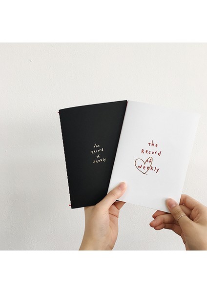 Design The Record Of Weekly Haftalık Tarihsiz Defter Beyaz modelleri
