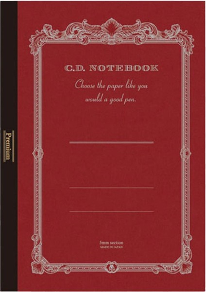 Premium CD A4 Defter Kırmızı Kareli