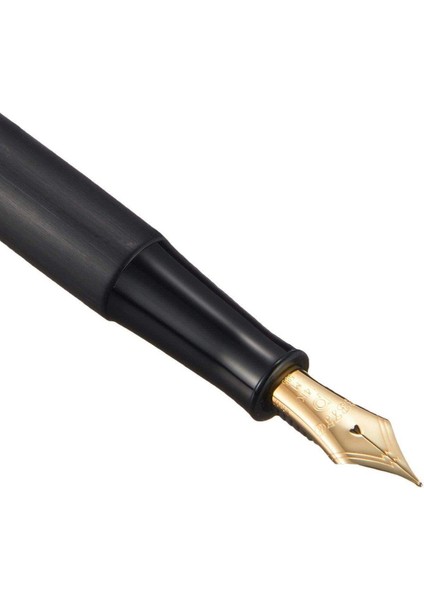 Dolma Kalem 3776 Century Golden Gingko Motifli 18K Altın Uç M
