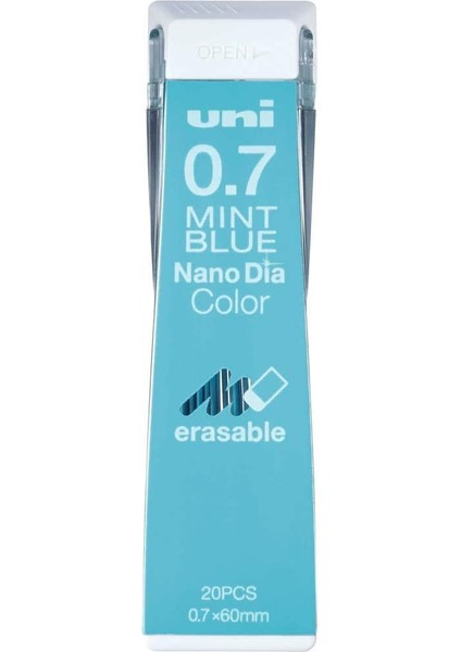 Uni Nano Dia 0.7 mm Kalem Ucu - Mint Blue