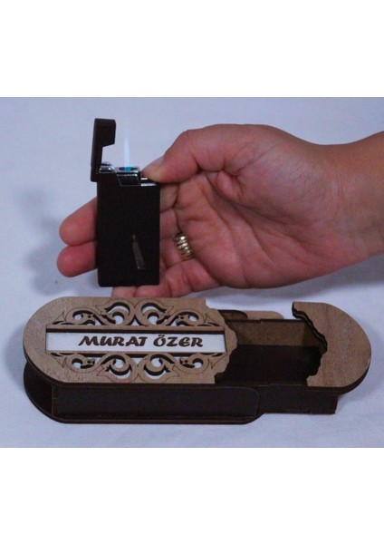 Çakmak Kişiye Özel Isim Yazılı ve Mdf Tasarım Kutulu No:79 fırsatları