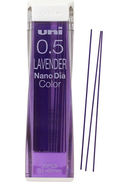 Uni Nano Dia 0.5 mm Kalem Ucu - Lavender