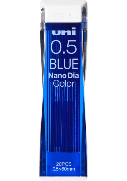 Uni Nano Dia 0.5 mm Kalem Ucu - Blue