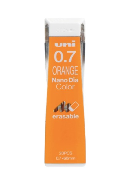 Uni Nano Dia 0.7 mm Kalem Ucu - Orange