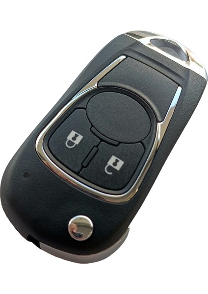 Chevrolet Cruze Uyumlu Çevirici Modifiye Dönüşüm Kumanda Anahtar Kabı Oto Anahtarlık Logolu 2 Tuş fırsatları