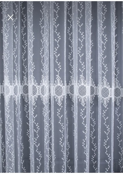 Sanal Nakışlı Tül Perde (Normal 1x2,5 Pile) fırsatları