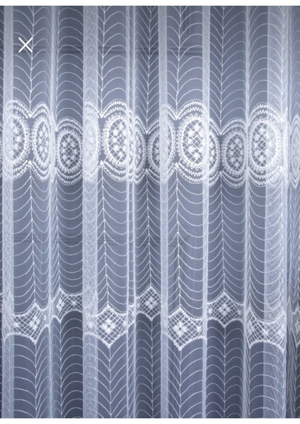 Sanal Nakışlı Tül Perde (Normal 1x2,5 Pile) fırsatları