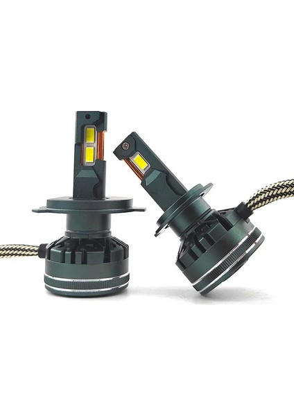 H4 Vrpro Forte 6000K-6500K Saf Beyaz Işık LED Zenon 18000LÜMEN 60W Garantili Ürün 12-24V modelleri