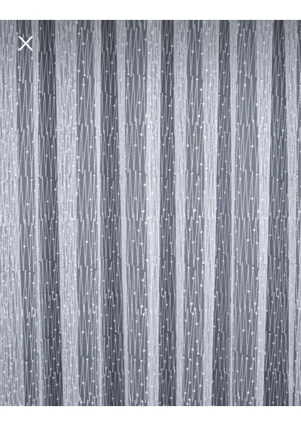 Sanal Nakışlı Tül Perde (Sık 1x3 Pile) modelleri