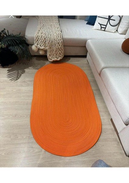 Hasır Jüt Halı El Örgüsü Halı Kilim Yıkanabilir Çift Taraflı Oval modelleri
