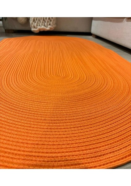 Hasır Jüt Halı El Örgüsü Halı Kilim Yıkanabilir Çift Taraflı Oval fırsatları