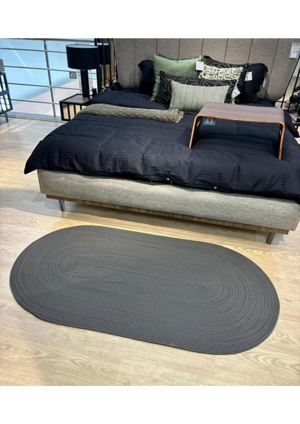 Hasır Jüt Halı El Örgüsü Halı Kilim Yıkanabilir Çift Taraflı Oval fırsatları