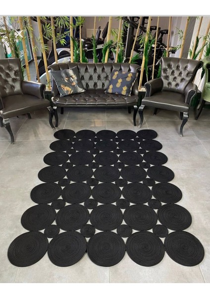 Hasır Jüt Halı El Örgüsü Halı Kilim Yıkanabilir Çift Taraflı fiyatları