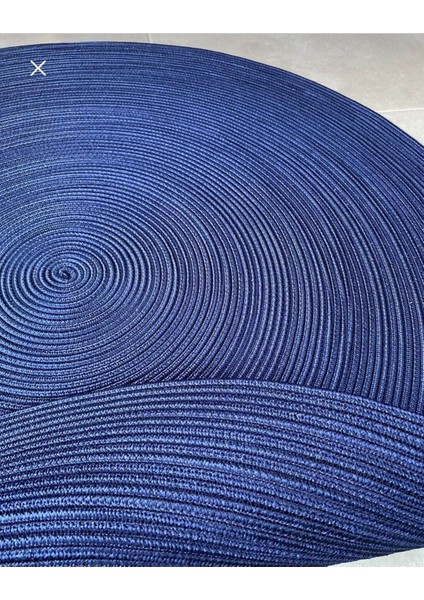 Jüt Hasır El Örgüsü Halı Kilim Yıkanabilir Çift Taraflı Yuvarlak modelleri