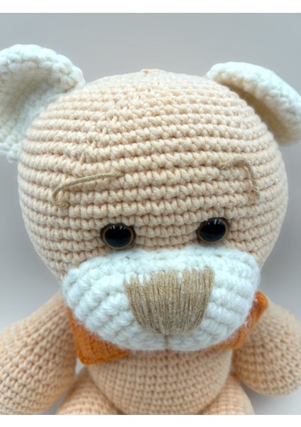 Sevimli Ayı Amigurumi Örgü Oyuncak