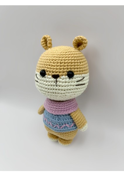 Sevimli Hamser Amigurumi Örgü Oyuncak