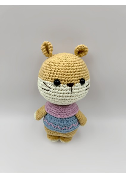 Sevimli Hamser Amigurumi Örgü Oyuncak