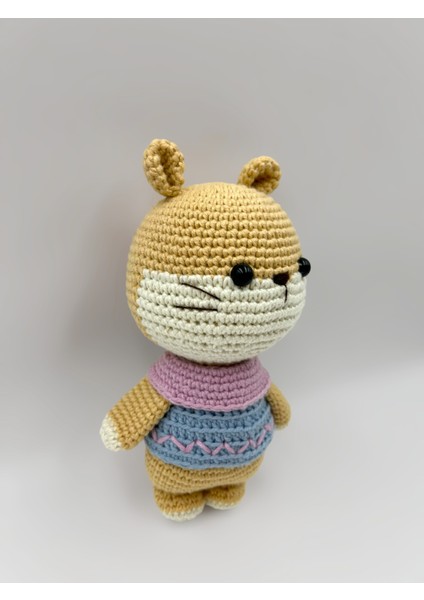 Sevimli Hamser Amigurumi Örgü Oyuncak