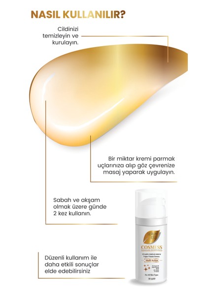 Tüm Cilt Tiplerine Uygun Altın Maske 150 ml - Goldmask