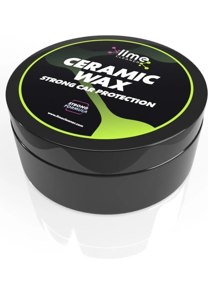 Lime Cleaner Araba Boya Koruma Ceramic Wax 200 Gr. Seramik Etkili Wax Boya Koruma Cila