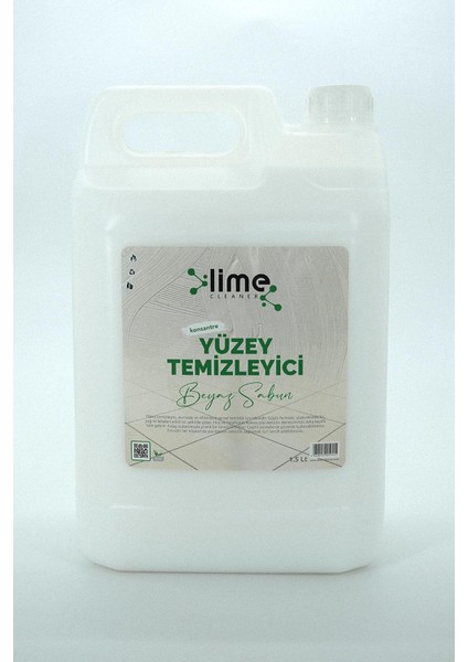 Lime Cleaner Beyaz Sabun Kokulu Yüzey Temizleyici - 5 kg