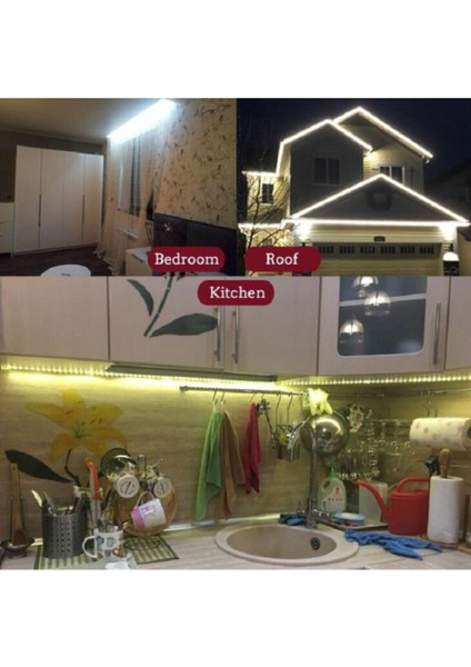 Hortum Esnek Şerit Led 3 Metre Gün Işığı + 220 Volt Fiş modelleri