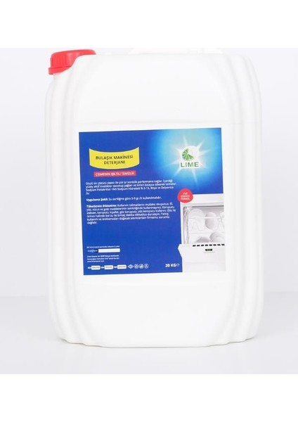Endüstriyel Bulaşık Makinesi Deterjanı 20 kg