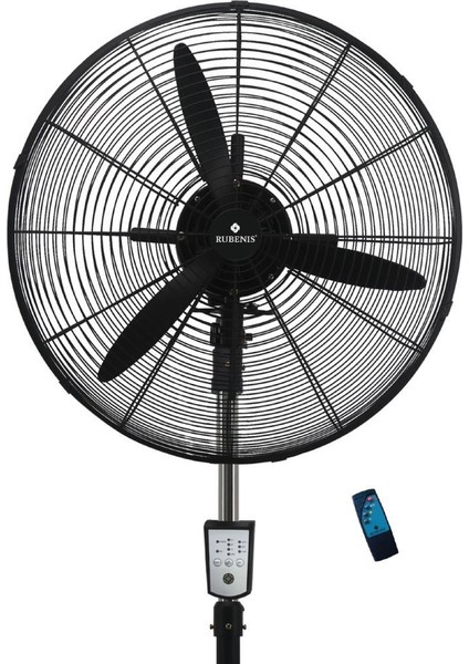 RBS700 Plus Kumandalı Sanayi Tipi Ayaklı ve Duvar Tipi Endüstriyel Vantilatör 75 cm 30 Inç
