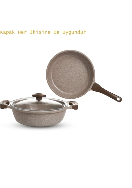 Graneu Karnıyarık Tencere 26 cm ve Tava 26 cm