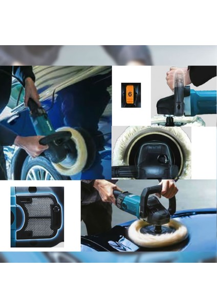 PH-T097 Elektrikli Devir Ayarlı Polisaj Makinesi 1800W