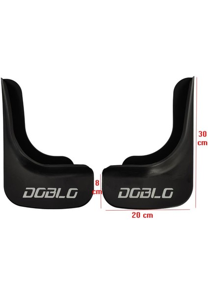 Fiat Doblo 2'li Set (Arka) Paçalık Çamurluk Tozluk DBL1UZ001