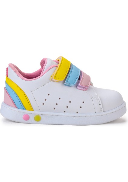 Lunce Cırtlı Işıklı Kız Bebek Spor Ayakkabı modelleri
