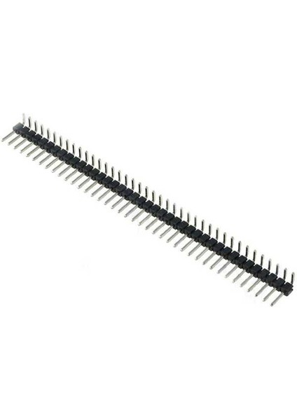 Demir Led 1X40  90' Erkek Pin Header ( 10 Adet )