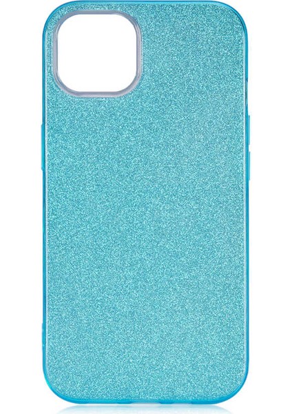 Apple iPhone 13 Mini Kılıf Shining Silikon - Mavi