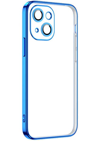 Apple iPhone 13 Mini Kılıf Krep Kapak - Mavi