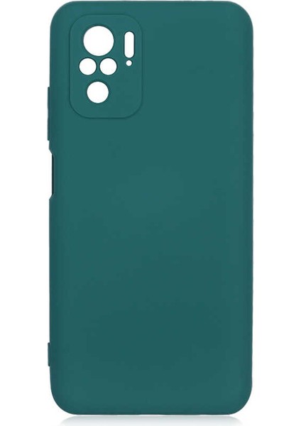 Xiaomi Redmi Note 10 Kılıf Mara Lansman Kapak - Koyu Yeşil
